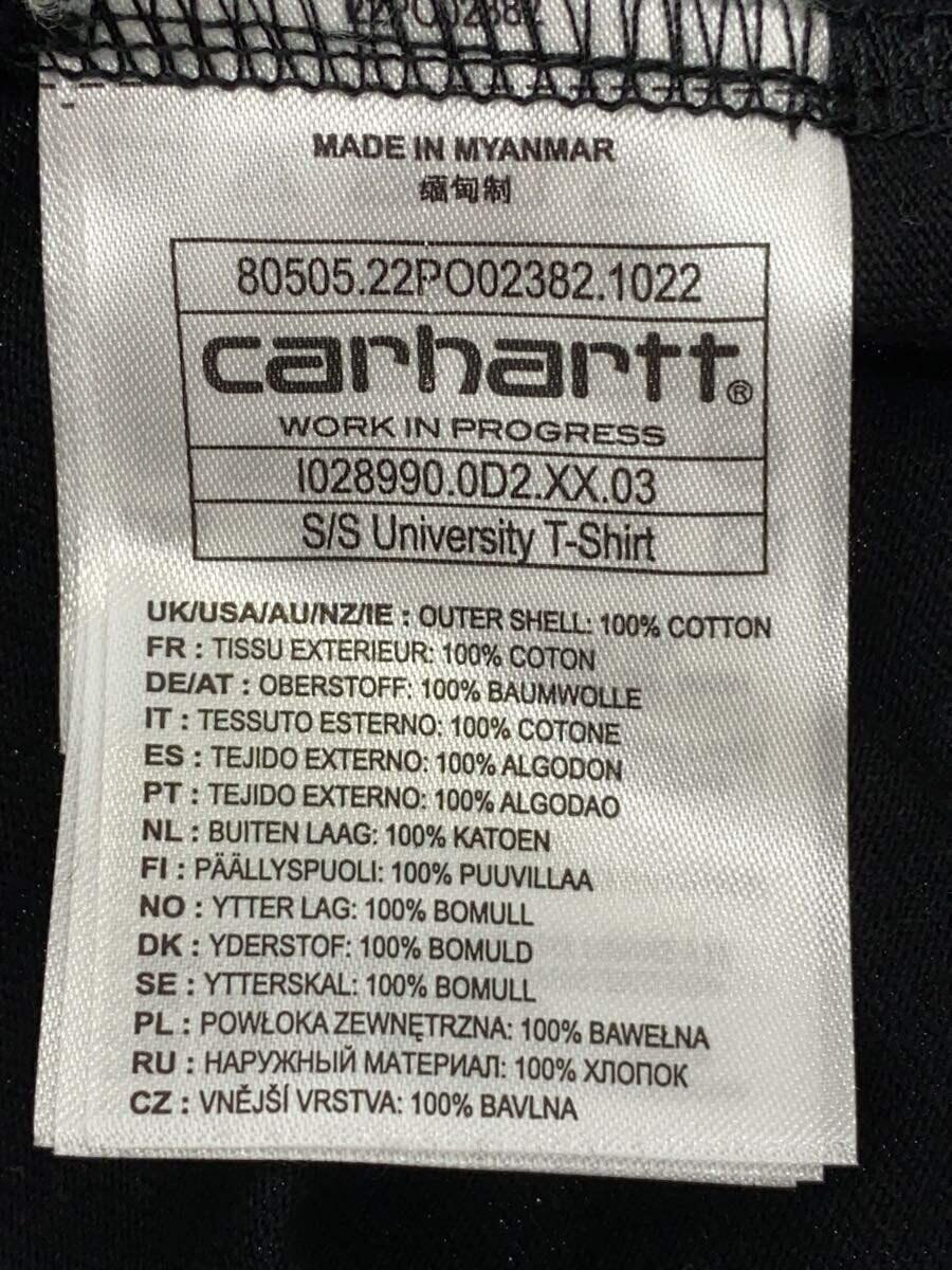 Carhartt◆Tシャツ/XXL/コットン/BLK/プリント/I028990_画像4