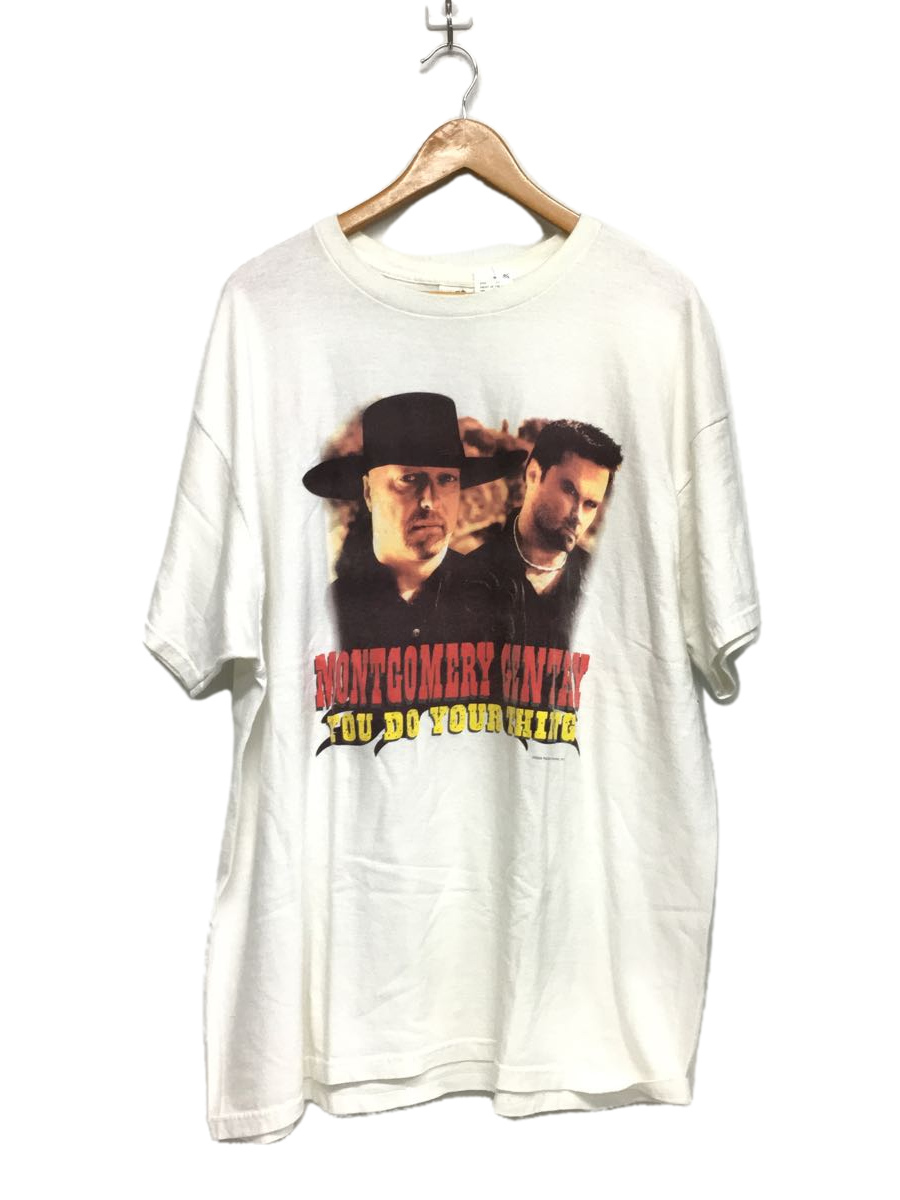 FRUIT OF THE LOOM◆00s/MONTGOMERY GENTRY/You Do Your Thing/両面Tシャツ/XXL/ホワイト