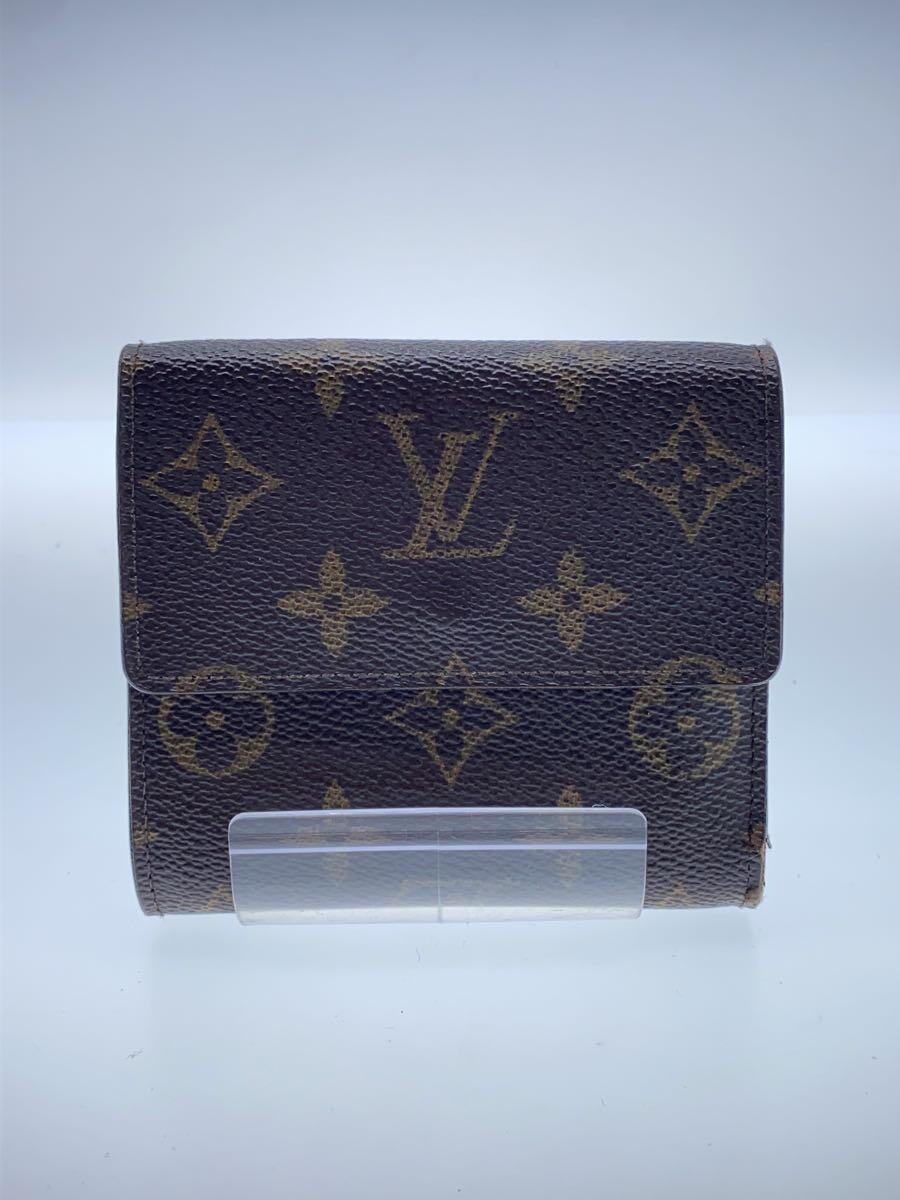 LOUIS VUITTON◆ポルト・モネ・ビエ・カルト・クレディ_モノグラム・キャンバス_BRW/PVC/BRW/レディース_画像2