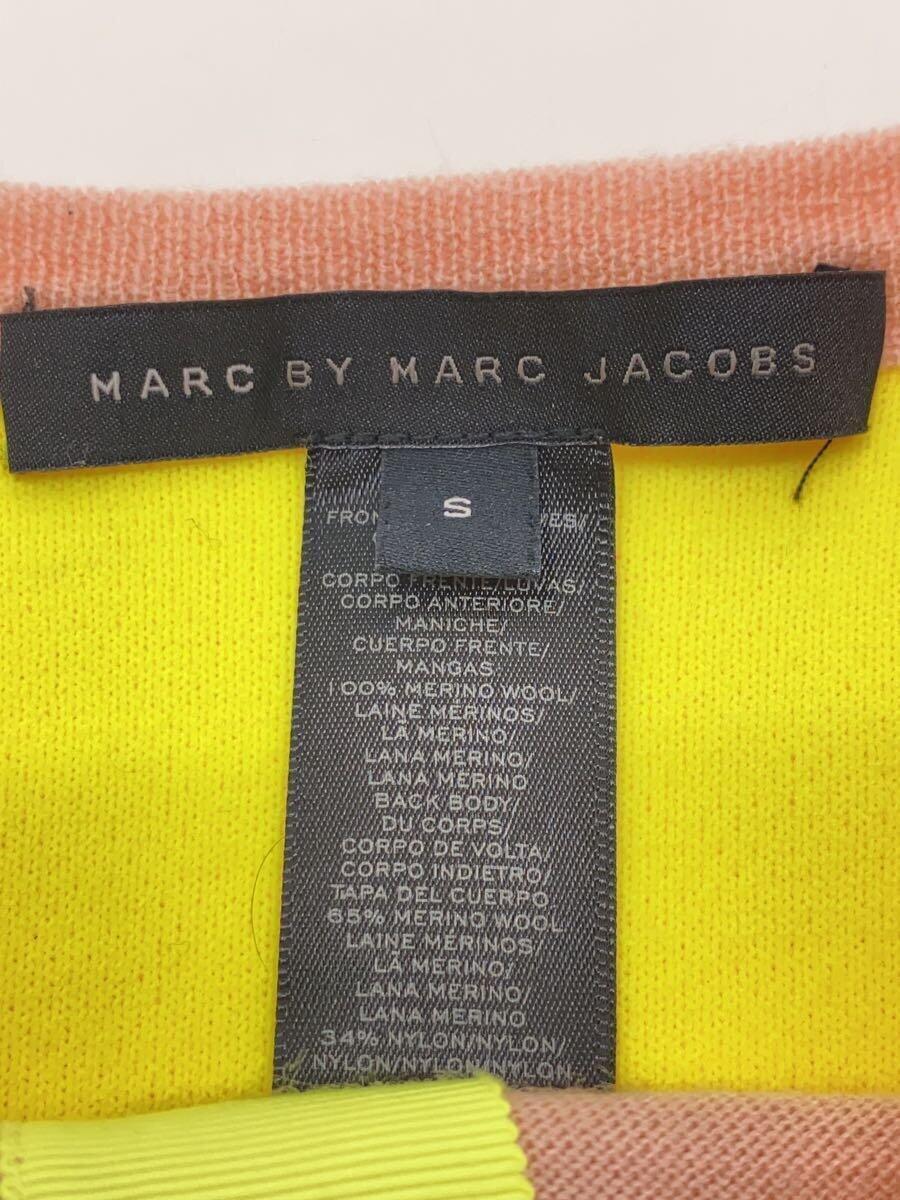 MARC BY MARC JACOBS◆カーディガン(薄手)/S/ウール/PNK/無地_画像3