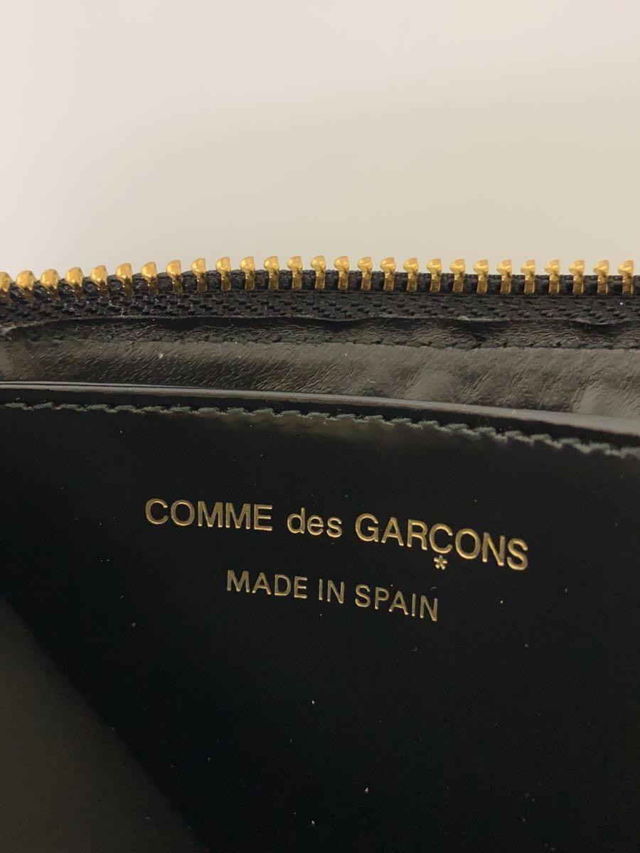 COMME des GARCONS◆コムデギャルソン/SA3100NE/ポルカドットエンボス/コインケース/レザー/ブラック_画像3
