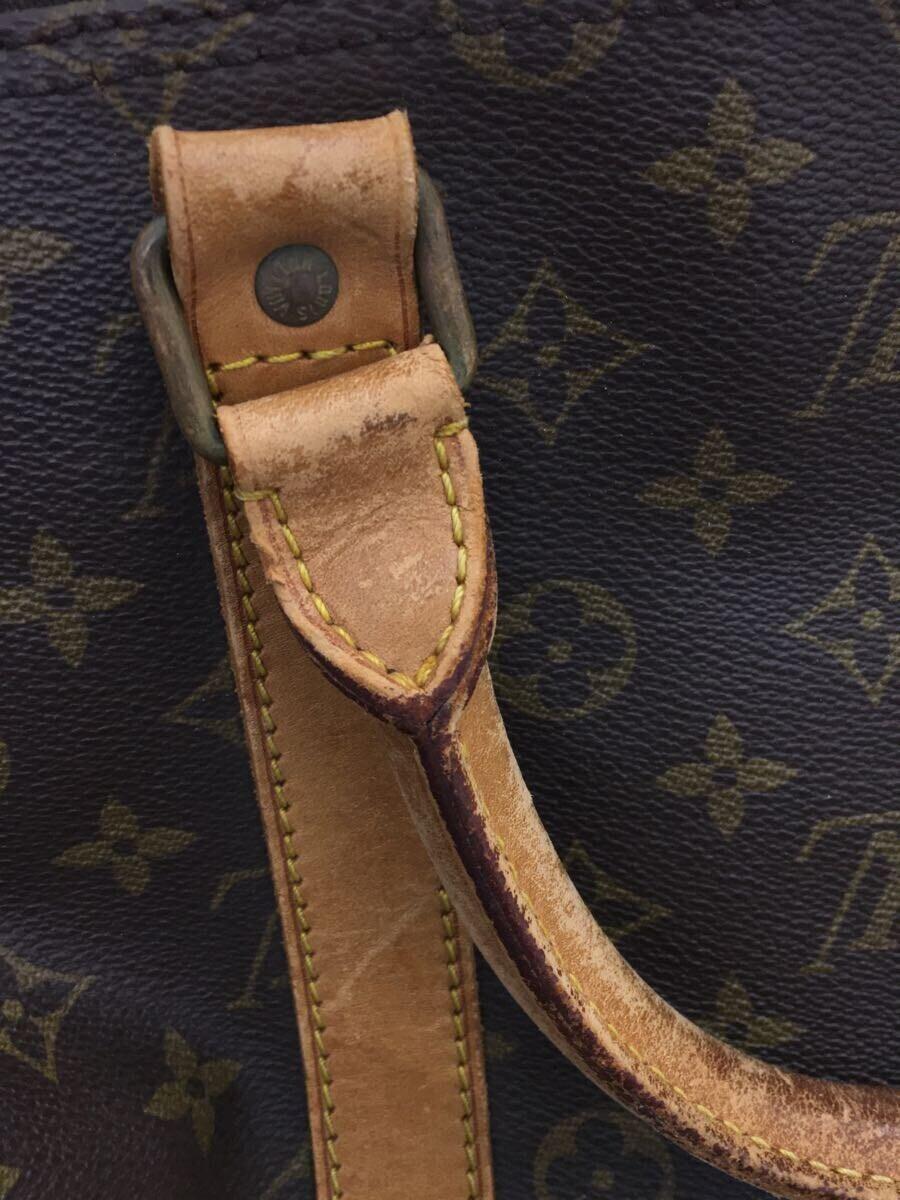 LOUIS VUITTON◆LOUIS VUITTON ルイヴィトン キーポル55_モノグラム_BRW/PVC/BRW_画像8