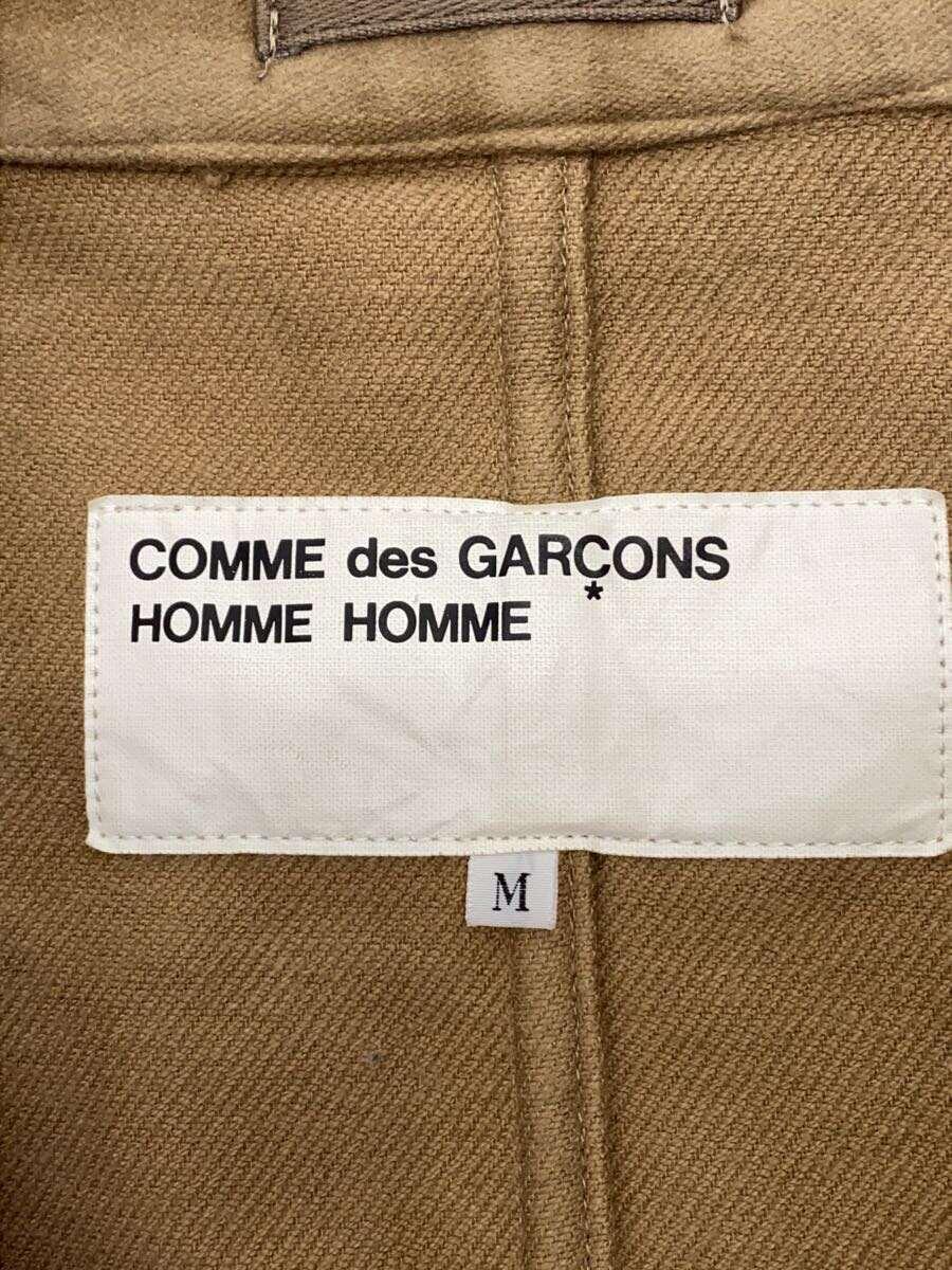 COMME des GARCONS HOMME HOMME◆テーラードジャケット/M/コットン/CML/IC-J010/AD2001/色褪せ有_画像3