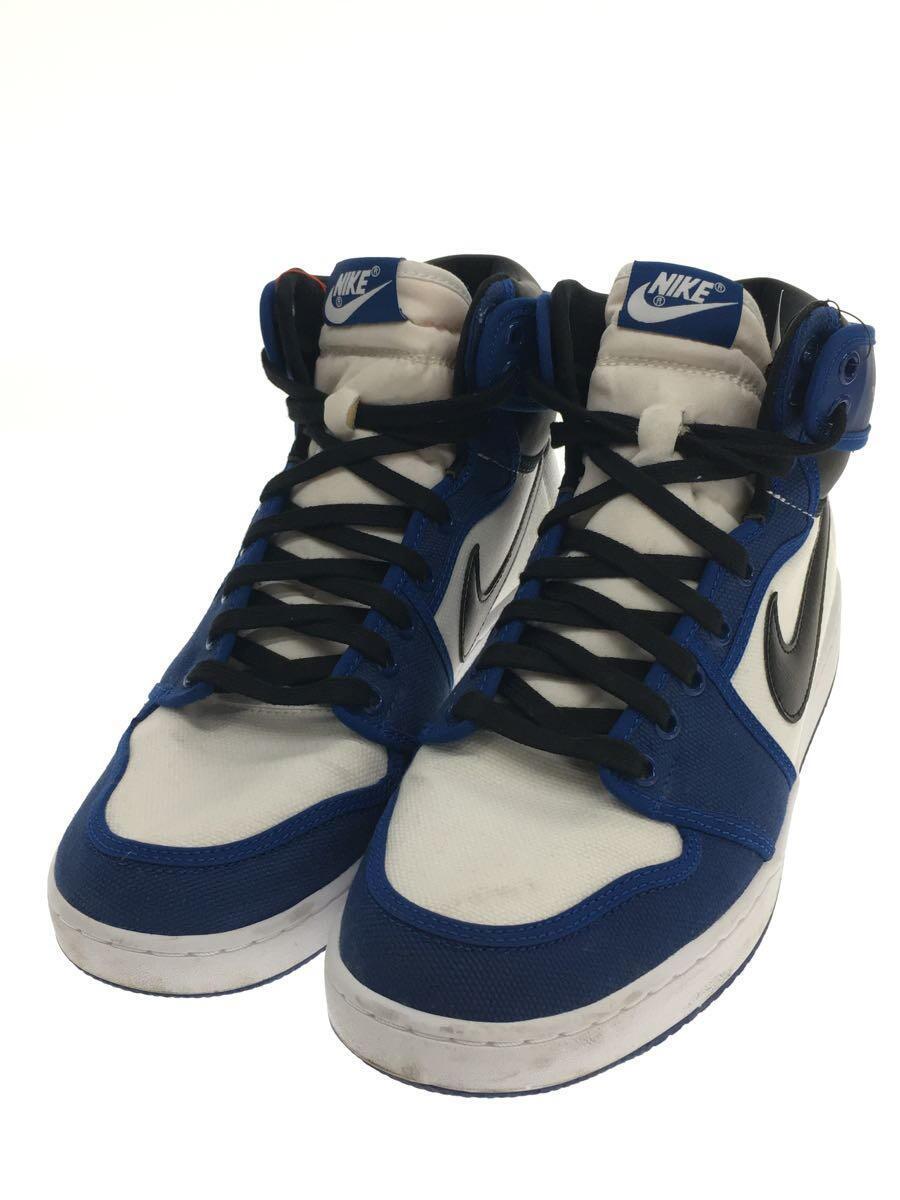 NIKE◆ハイカットスニーカー/28cm/BLU/キャンバス/DO5047-401_画像2