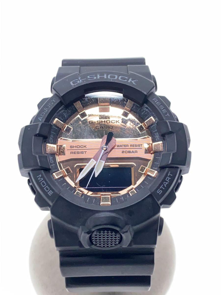 CASIO◆GA-800MMC-1AJF/クォーツ腕時計/G-SHOCK/デジアナ/ラバー/ブラック