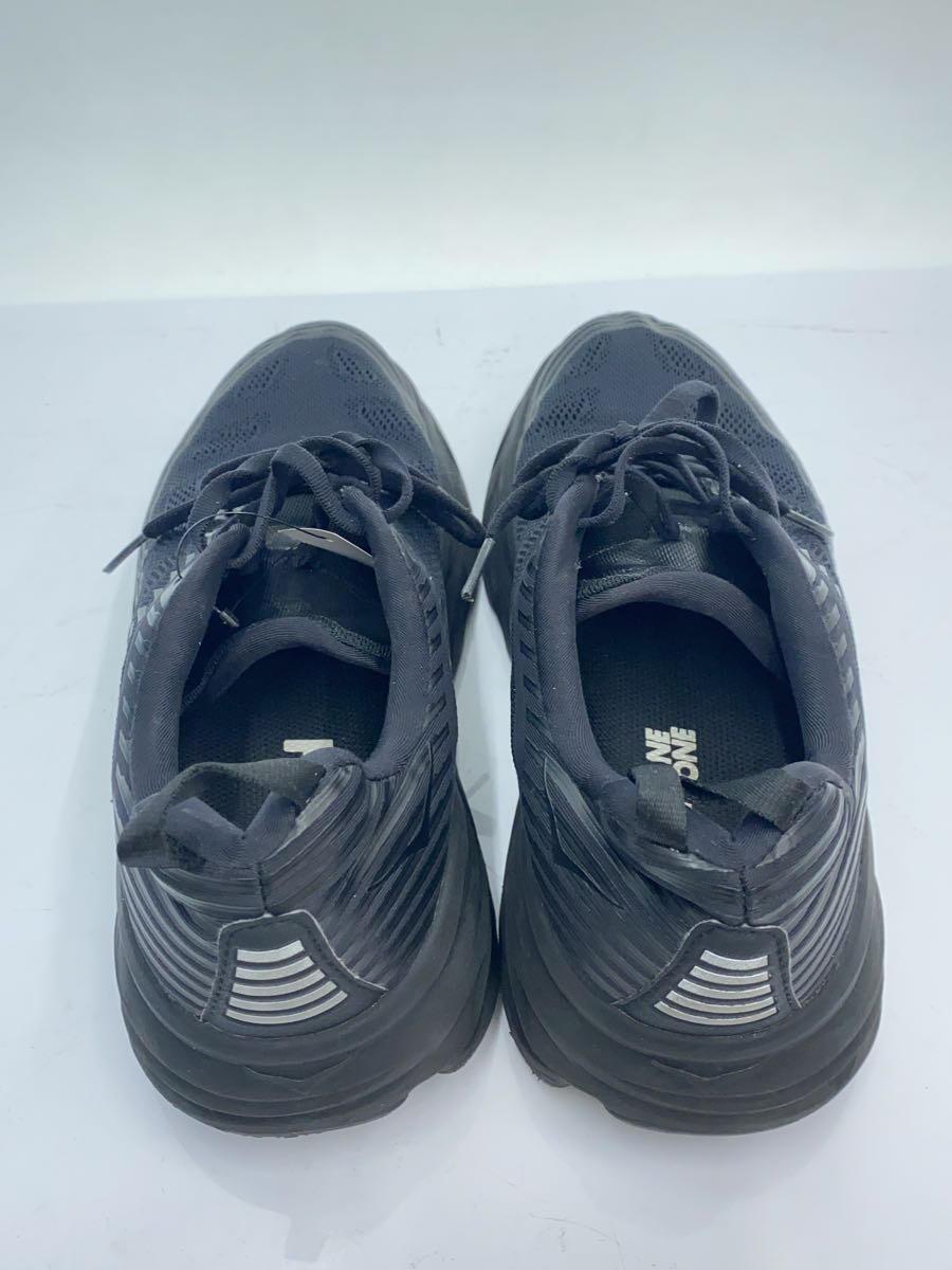 HOKA ONE ONE◆BONDAI 6/ローカットスニーカー/25.5cm/BLK/f272191/使用感有_画像3