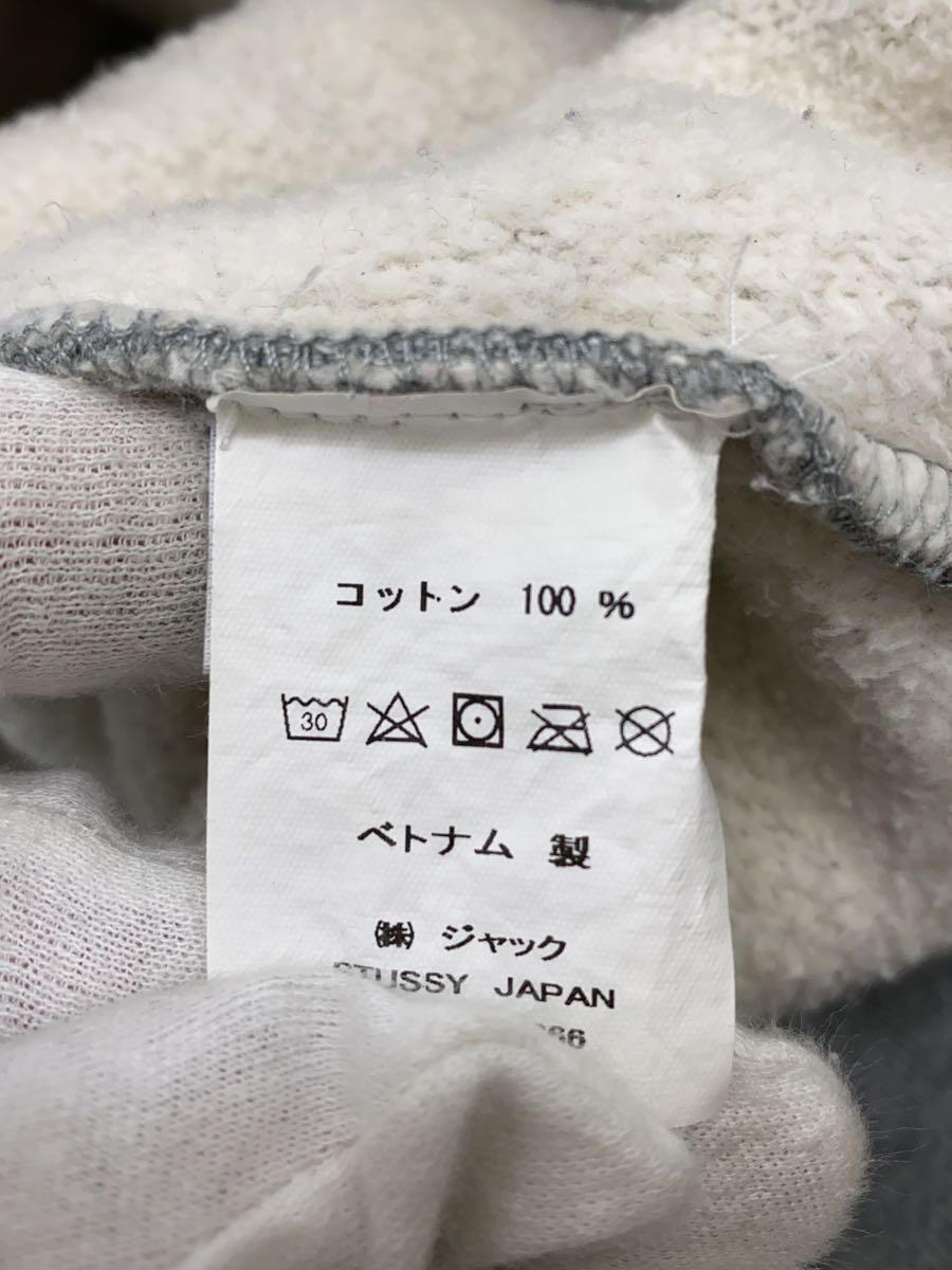 STUSSY◆スウェット/L/コットン/GRY/無地_画像4