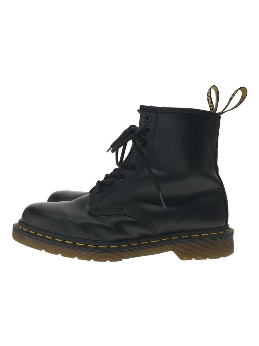 Dr.Martens◆8ホールブーツ/レースアップブーツ/US7/BLK/レザー/1460