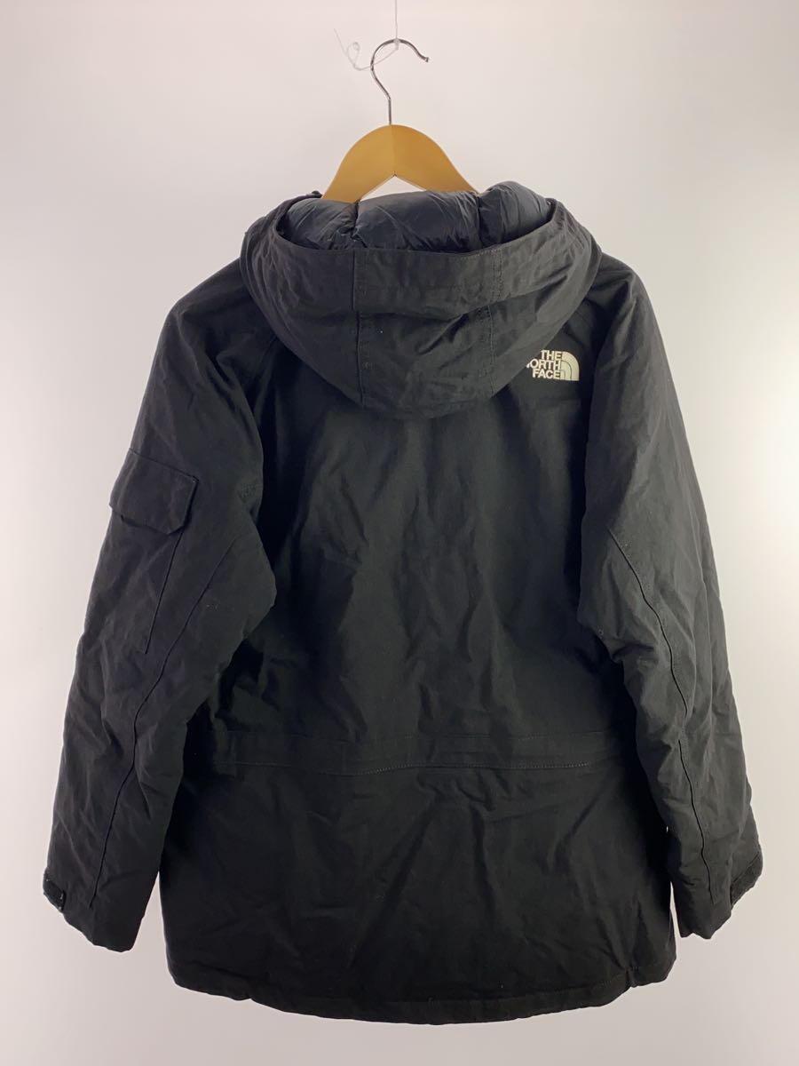 THE NORTH FACE◆ダウンジャケット/マクマードパーカ/S/ナイロン/BLK/ND91310_画像2