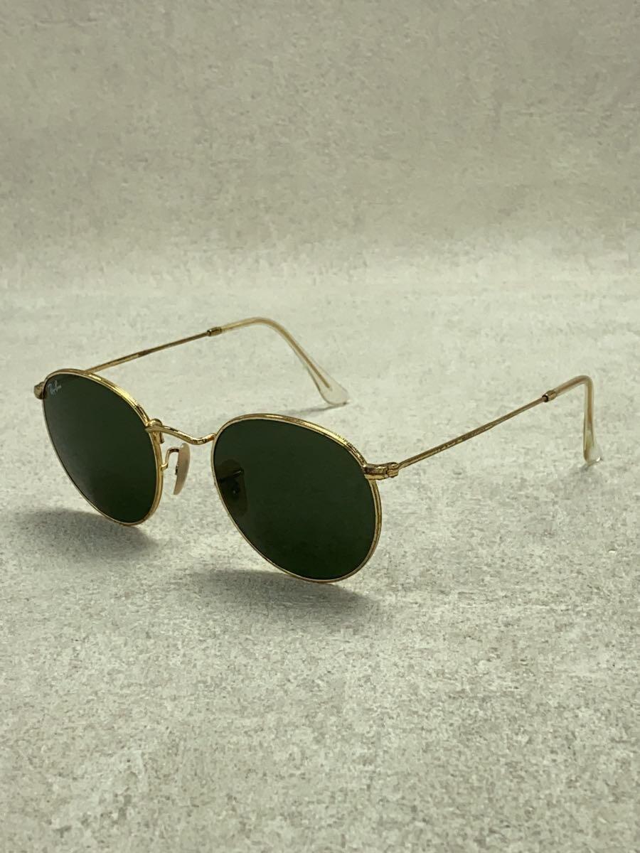 Ray-Ban◆サングラス/ボストン/メタル/GLD/GRN/メンズ/RB3447_画像2