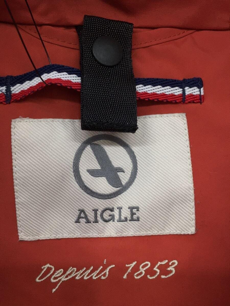 AIGLE◆コート/-/ナイロン/KHK/無地/8504-25405_画像3