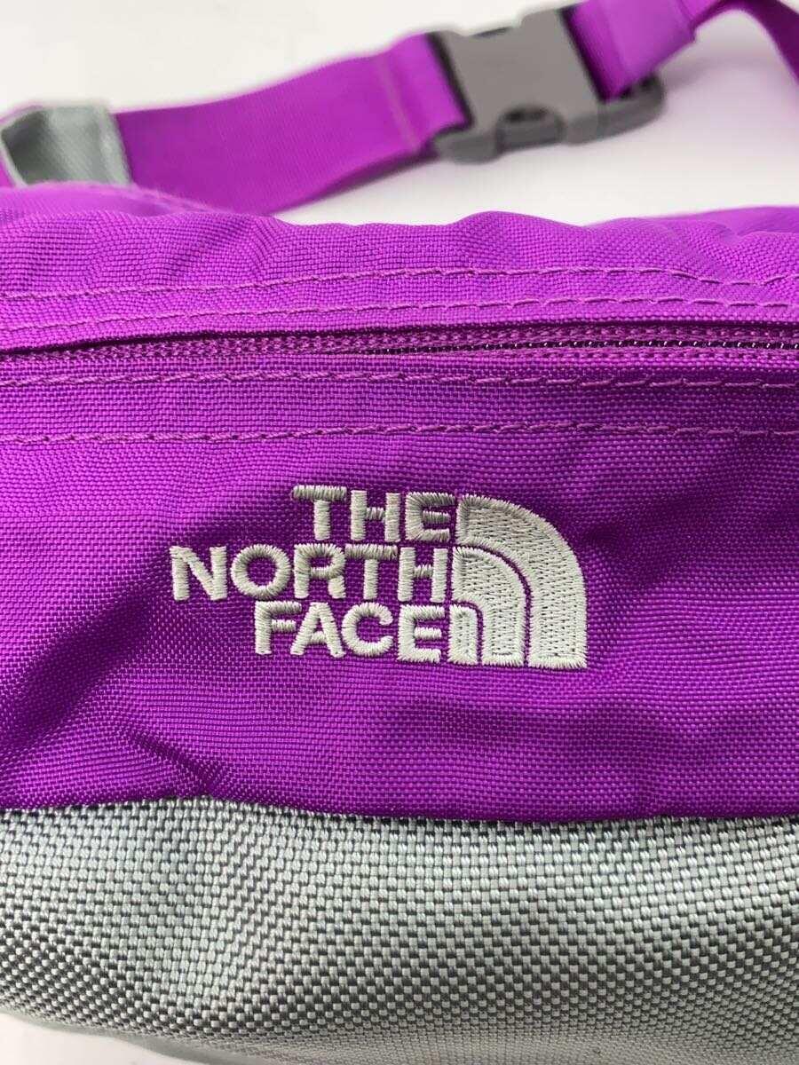 THE NORTH FACE◆ショルダーバッグ/ナイロン/パープル/nm71204/ウエストバッグ_画像5