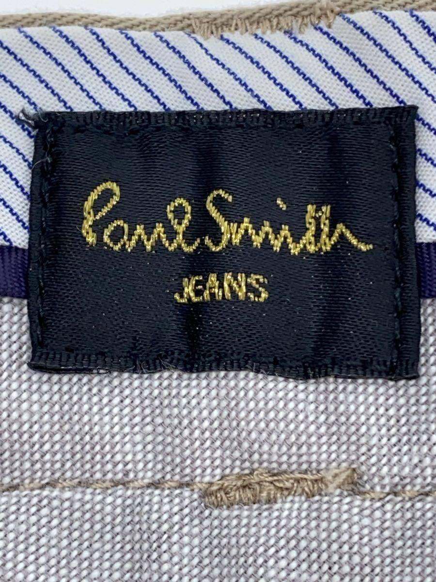 Paul Smith jeans◆ボトム/L/ポリエステル/BEG/無地/PJ-C5-40156_画像4