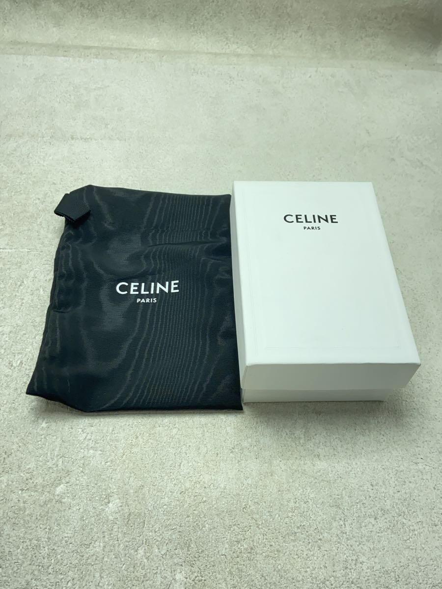 CELINE◆スモールウォレット トリオンフ/テキスタイル&カーフスキン/キャンバス/BEG/10D782DB2.02NT_画像7