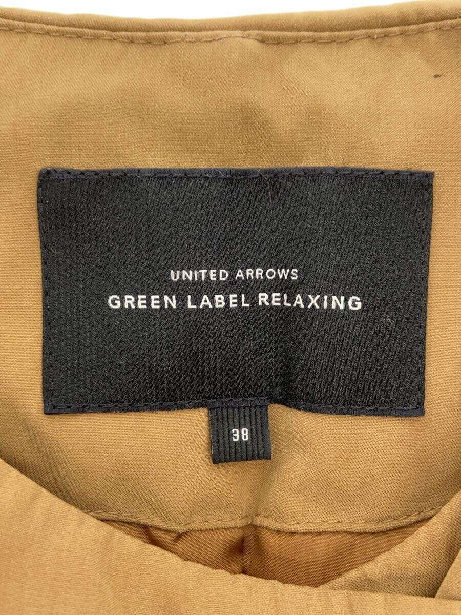 UNITED ARROWS green label relaxing◆ロングダウンジャケット/38/-/BEG/無地/3625-699-1059_画像3