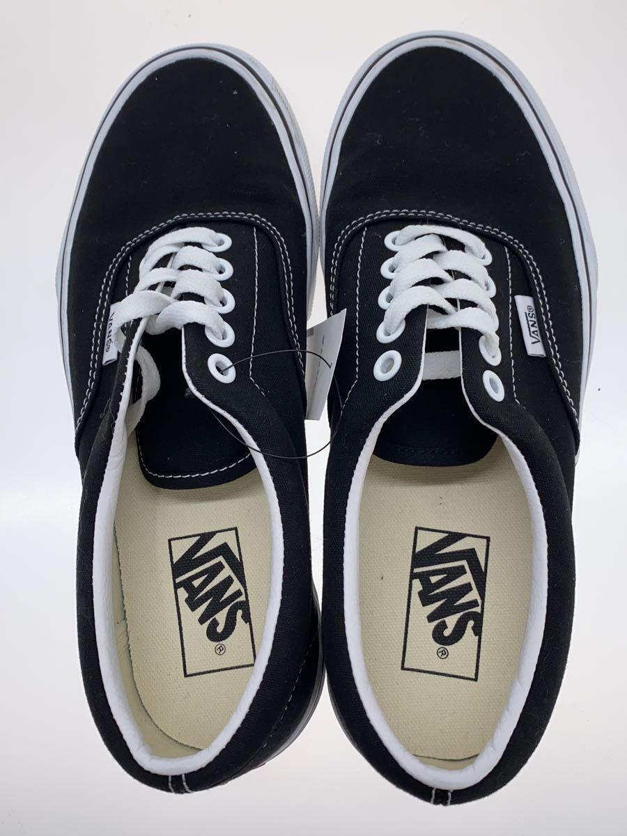 VANS◆ローカットスニーカー/24.5cm/BLK/キャンバス/508731_画像3