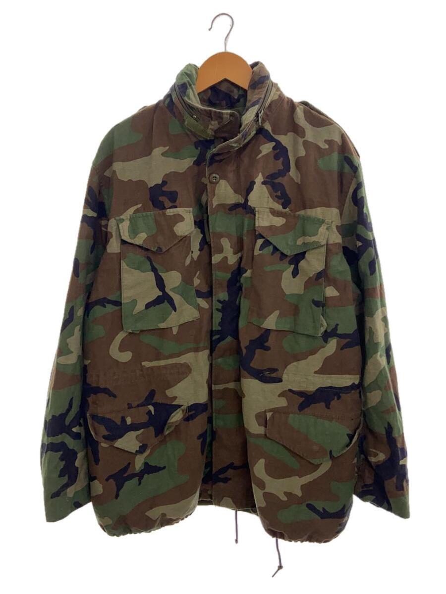 MILITARY◆ジャケット/L/コットン/KHK/カモフラ/8415-01-899-7239_画像1