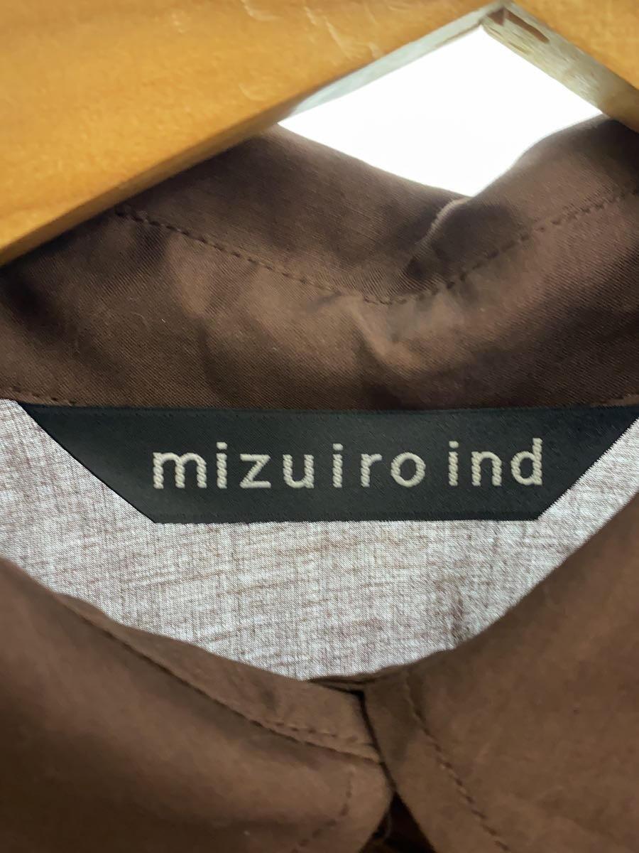 mizuiro ind◆シャツワンピース/-/コットン/BRD_画像3