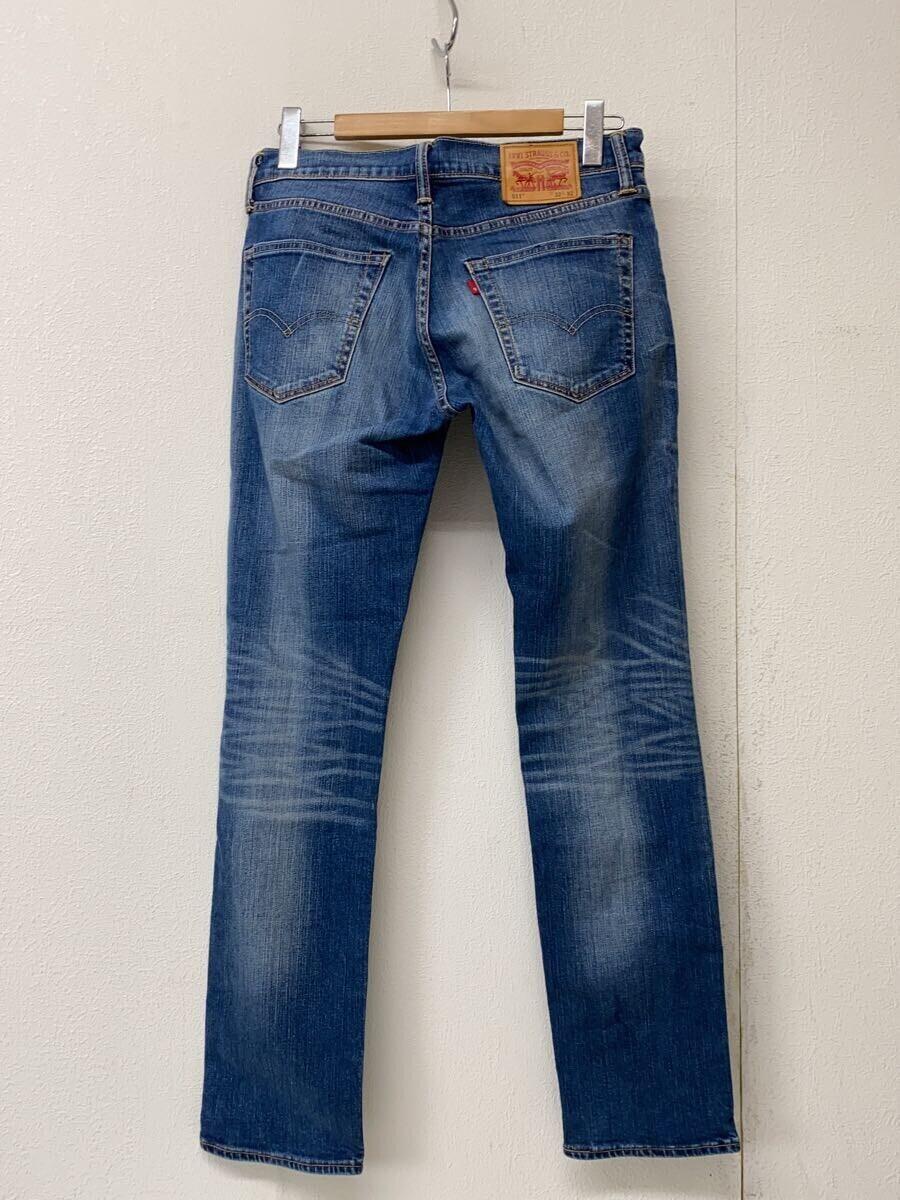 Levi’s◆ストレートパンツ/32/コットン/BLU/無地/PC9-00511-1307_画像2