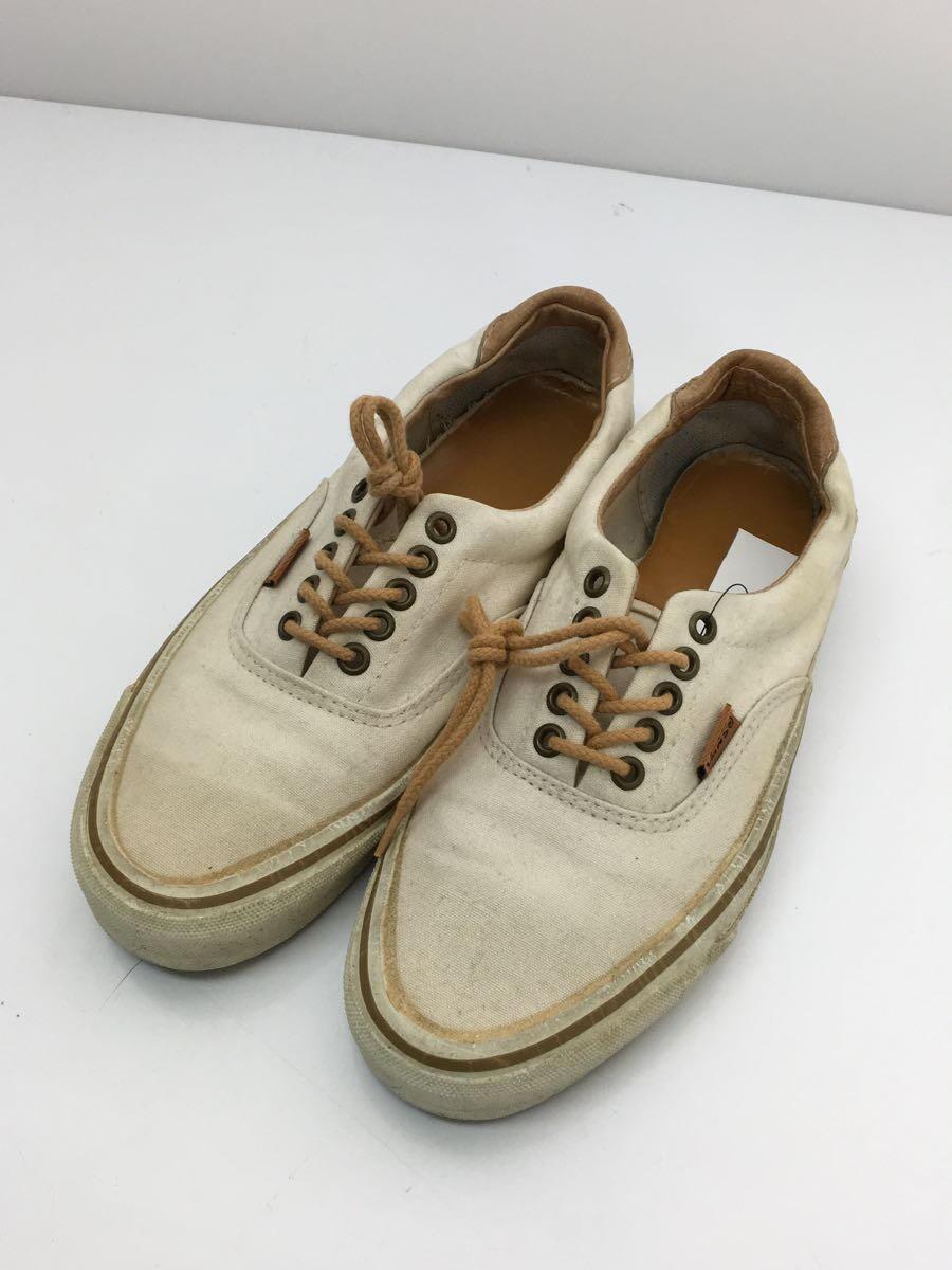 VANS◆80s/ERA/ローカットスニーカー/US7/キャンバス×レザー/ソール硬化有_画像2