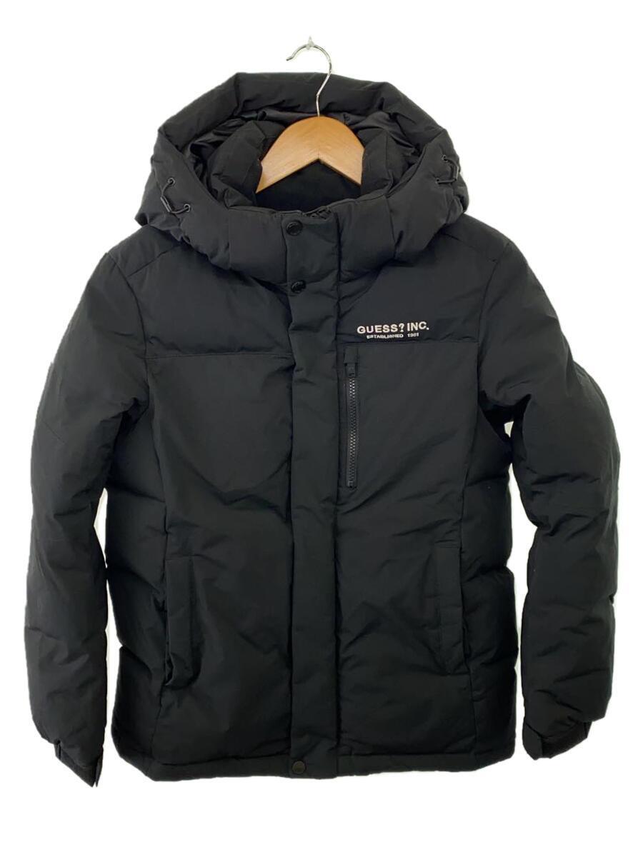 GUESS* down jacket /S/ polyester /BLK/NI4W5883