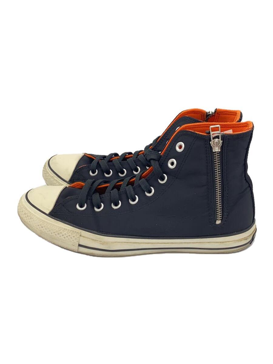 CONVERSE◆ハイカットスニーカー/27cm/BLK/ナイロン/1CK573