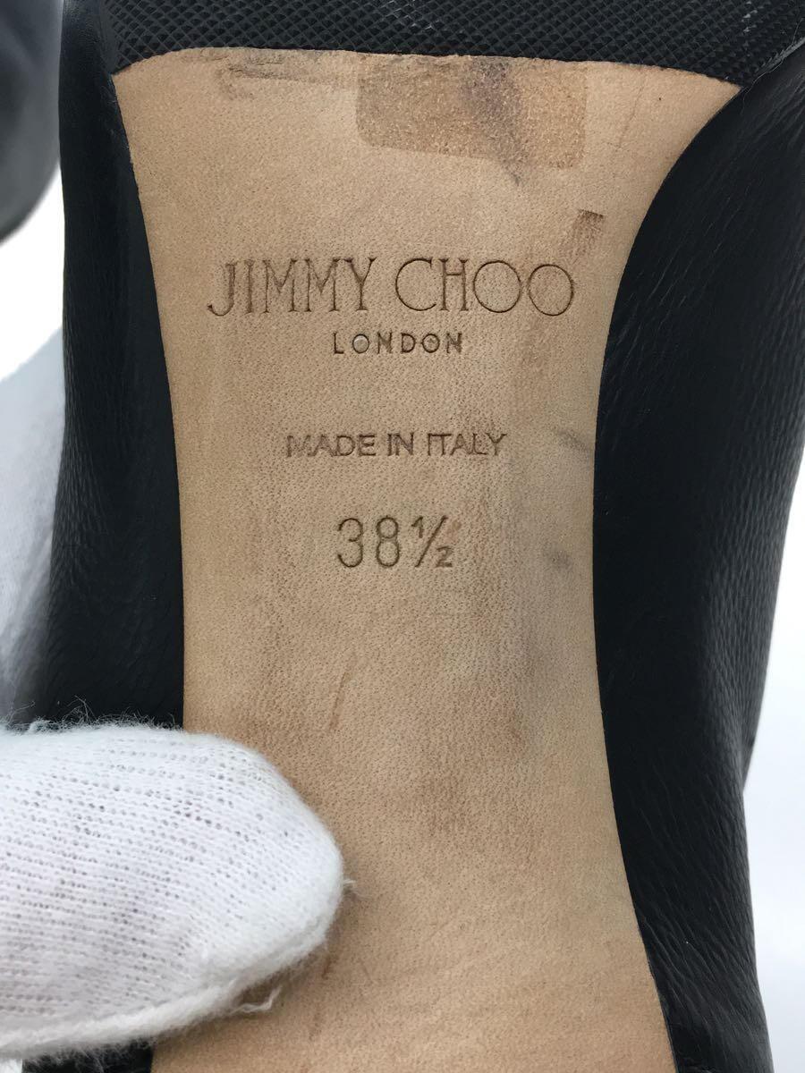 JIMMY CHOO* ботиночки /38/BLK/ кожа / Vibram 