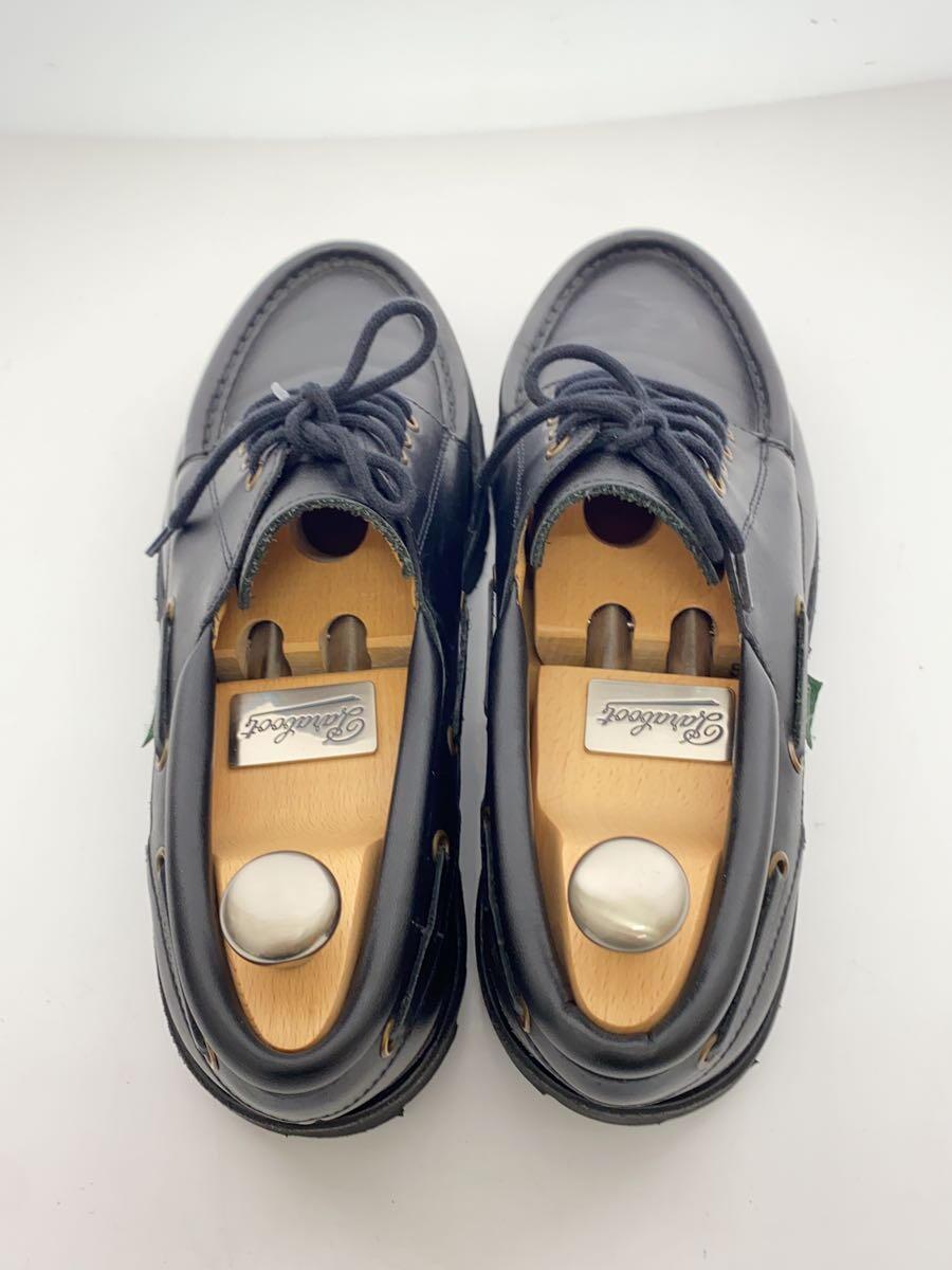 Paraboot*CHIMEY/JANNU/ deck shoes /UK8/ черный /* чёрный / кожа /200817