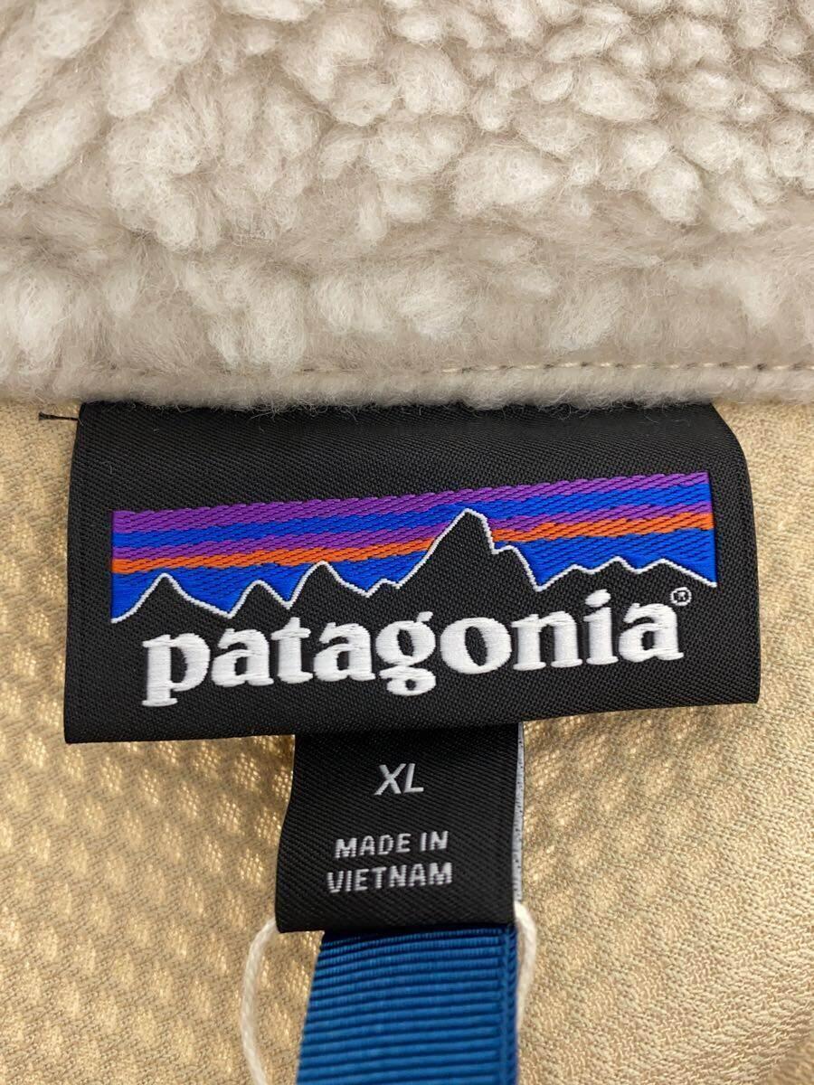 patagonia◆23AW/CLASSIC RETRO-X/フリースジャケット/XL/ポリエステル/ホワイト/STY23056FA23_画像3