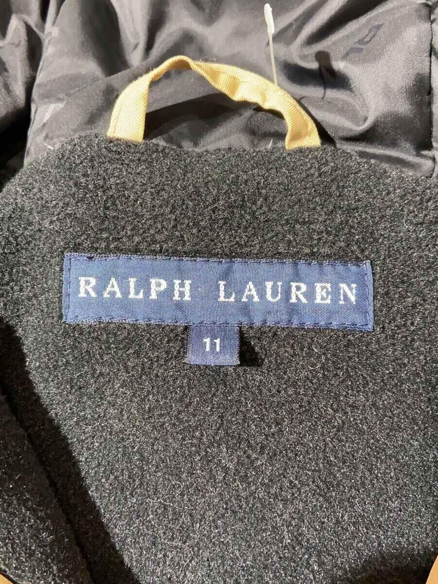 RALPH LAUREN◆ダウンジャケット/-/ナイロン/ベージュ_画像3