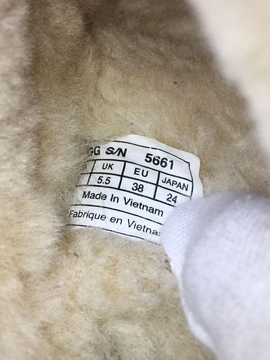 UGG australia◆SCUFFETTE/サンダル/24cm/ブラウン/スウェード/5661_画像5