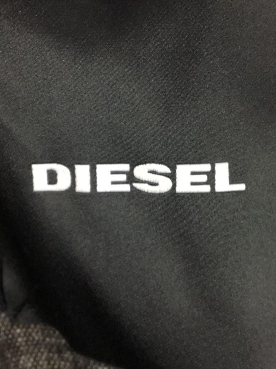 DIESEL◆コート/XS/ウール/ネイビー/チェック/ライナー付き/2way_画像3