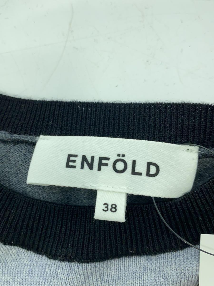 ENFOLD◆セーター(薄手)/38/ウール/GRY/300ga470-1730_画像3