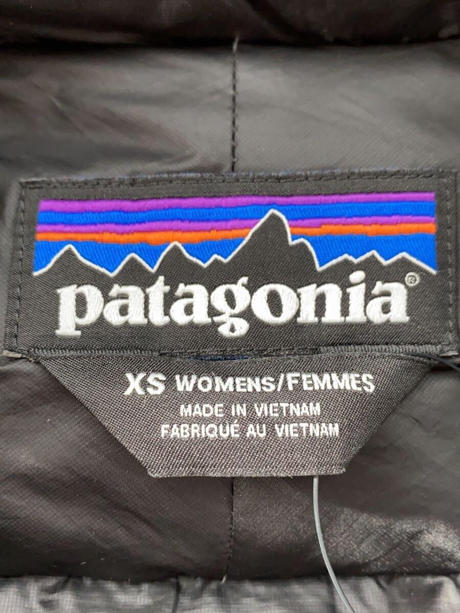 patagonia* down jacket /XS/ polyester /BLK