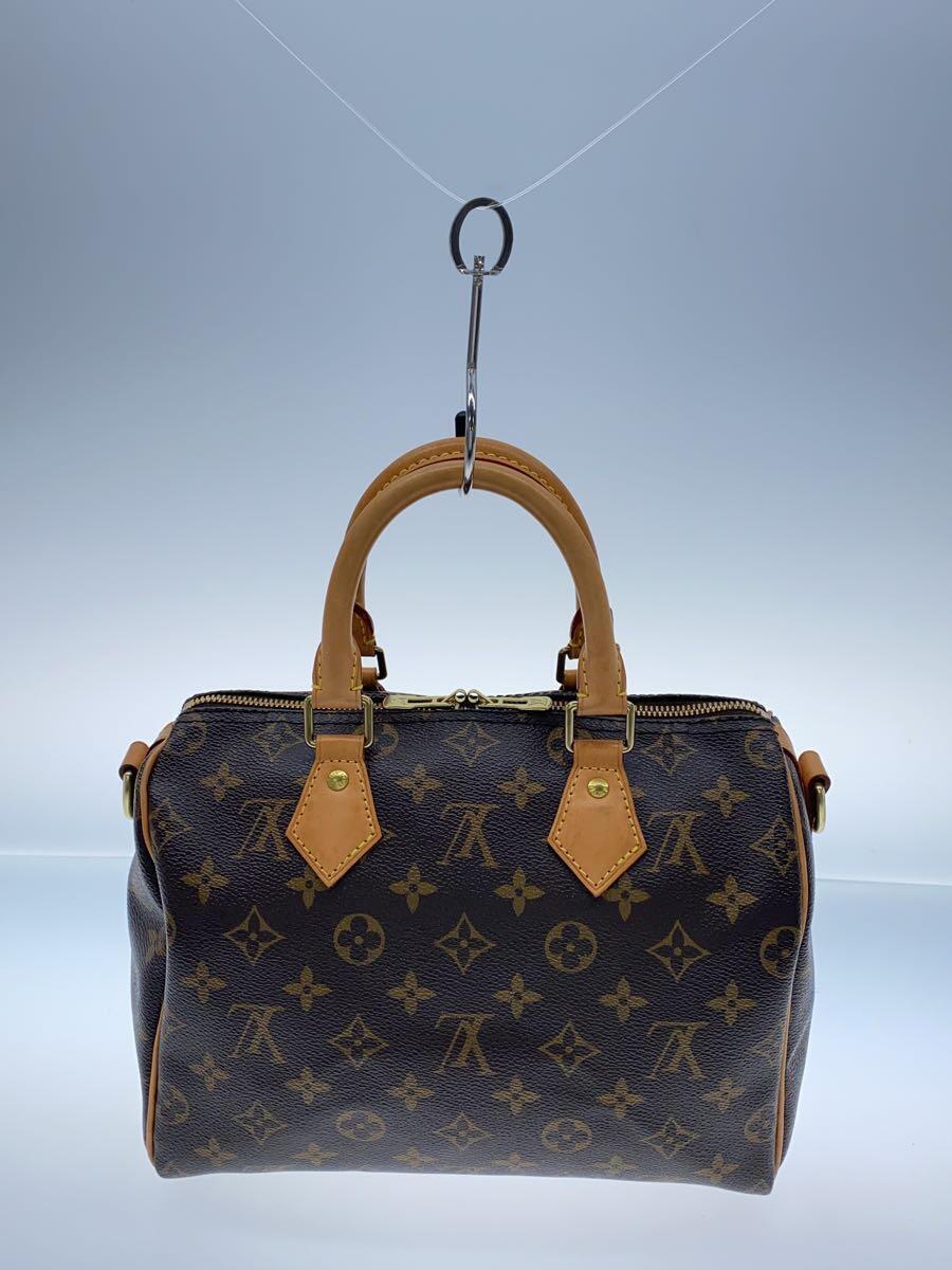 LOUIS VUITTON◆スピーディ・バンドリエール25_モノグラム・キャンバス/PVC/ブラウン/M41113/DU1169_画像3