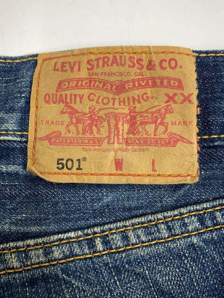 Levi’s◆ボトム/28/コットン/BLU/無地/W501-00_画像4