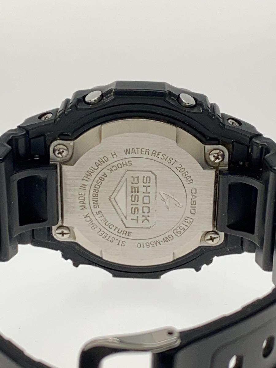 CASIO◆クォーツ腕時計・G-SHOCK/デジタル/BLK/GW-M5610_画像3