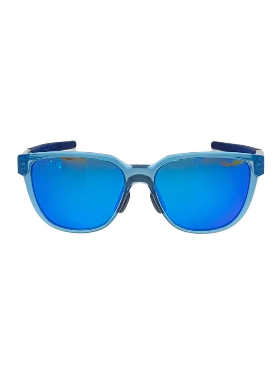 OAKLEY◆サングラス/ウェリントン/プラスチック/BLU/BLU/メンズ/OO9250A-0657