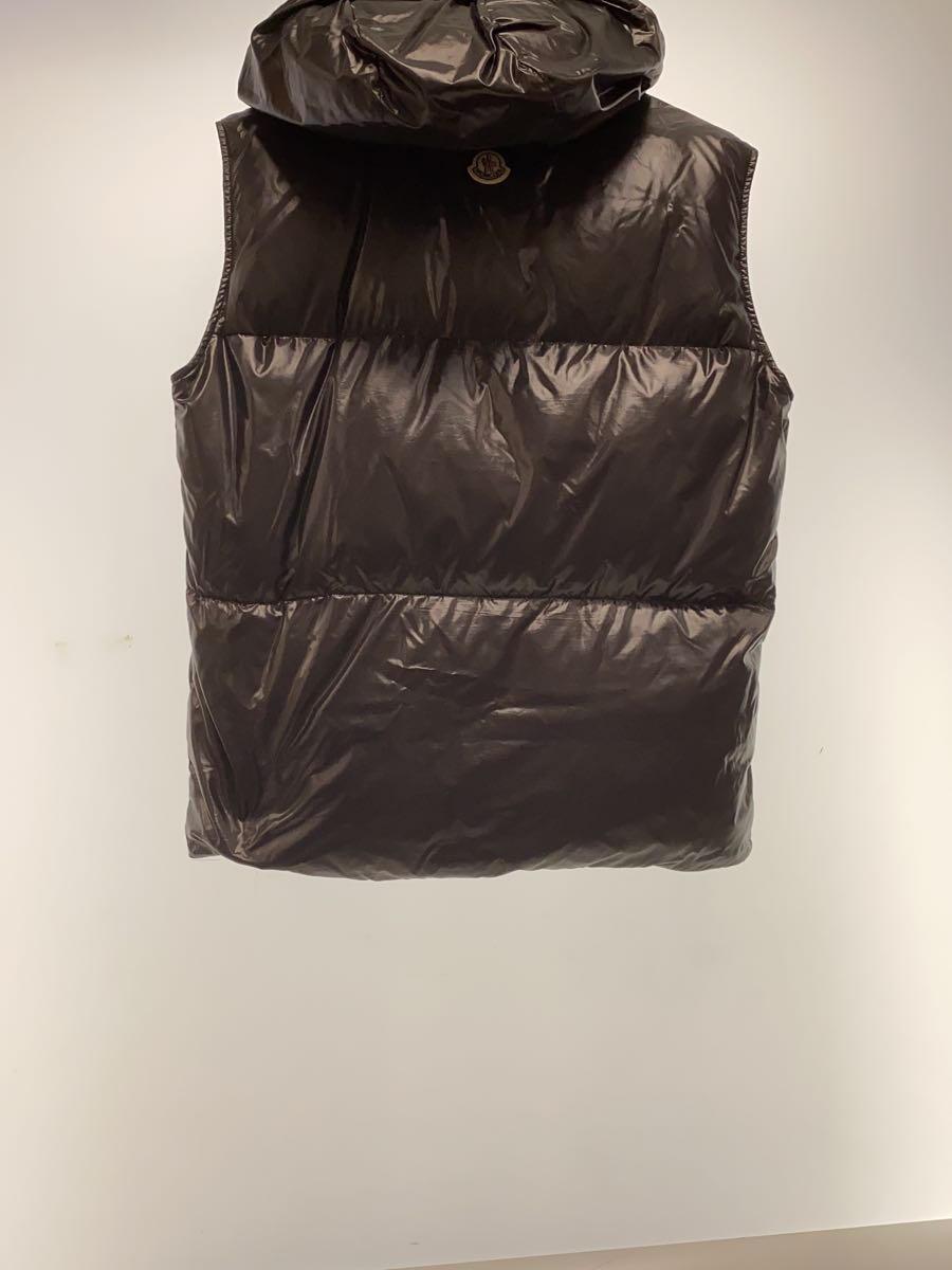 MONCLER◆ダウンベスト/3/ナイロン/BLK/無地/F20911A51C00 68950/フーディー/ブラック_画像2