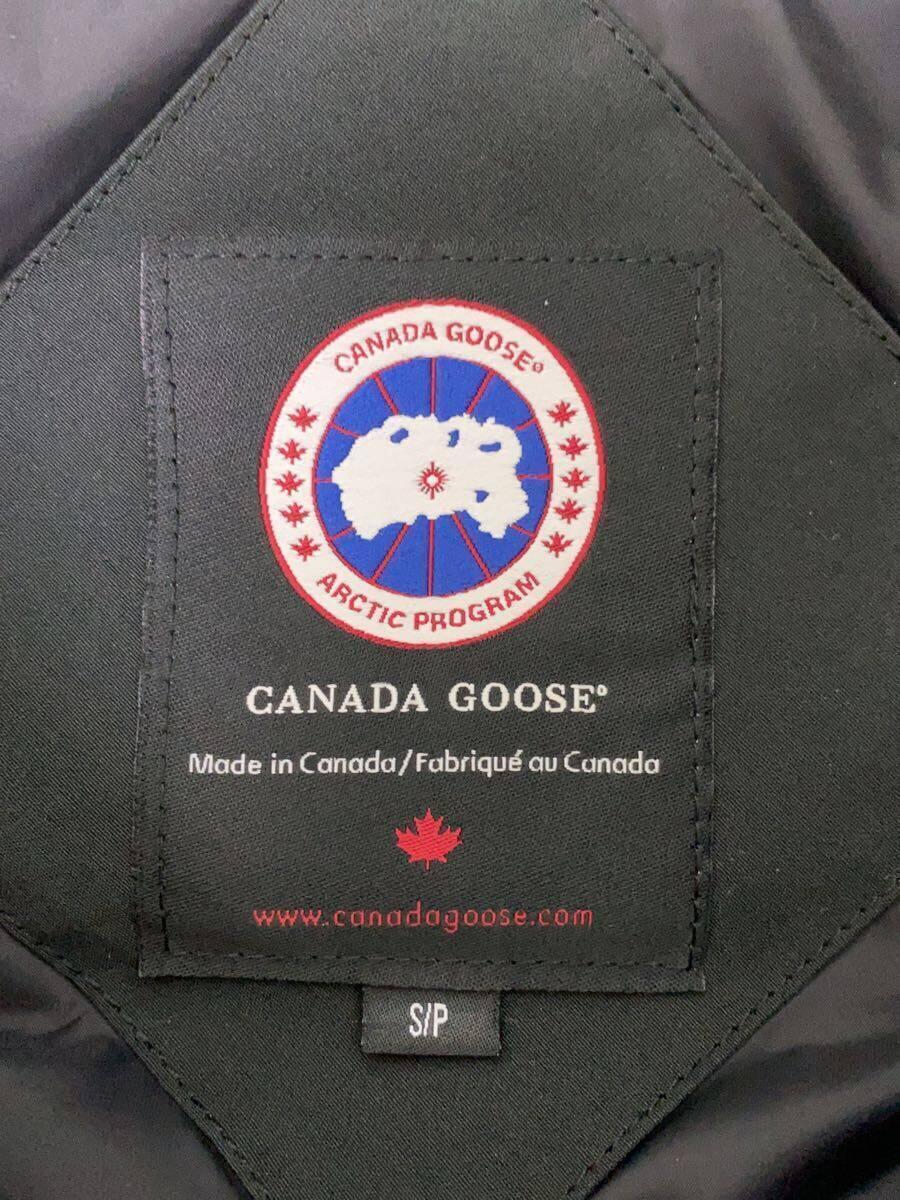 CANADA GOOSE◆RUSSELL PARKA/S/ナイロン/BLK/2301JM/ヨゴレアリ_画像3