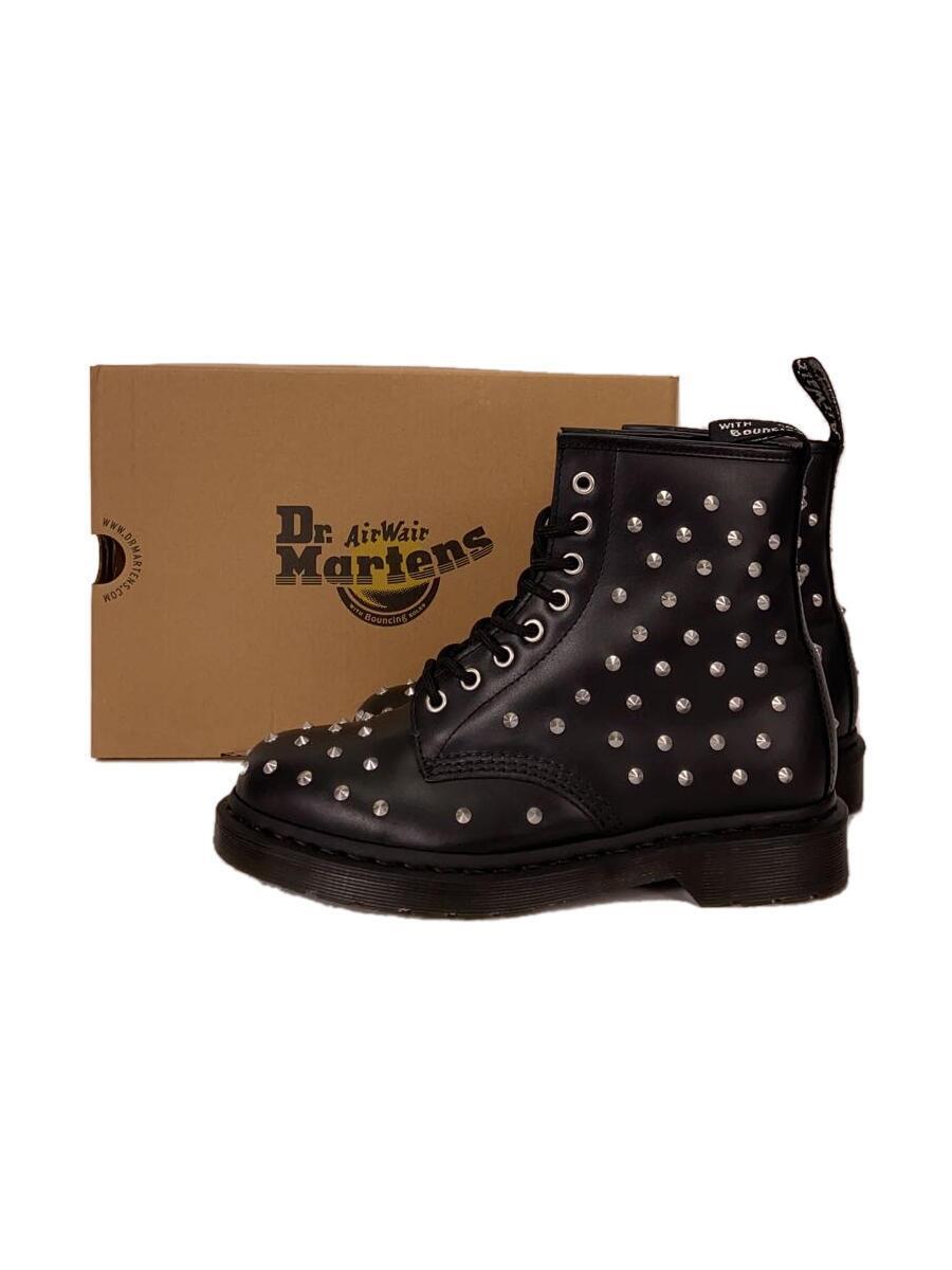 Dr.Martens◆レースアップブーツ/US8/BLK/レザー/27040001