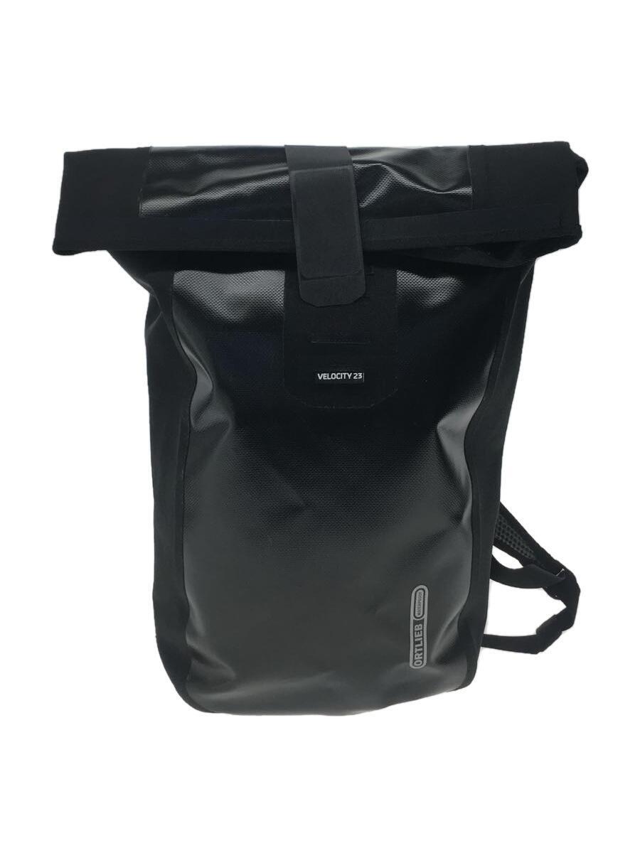 ORTLIEB◆Velocity Backpack/リュック/ナイロン/ブラック/Velocity 23