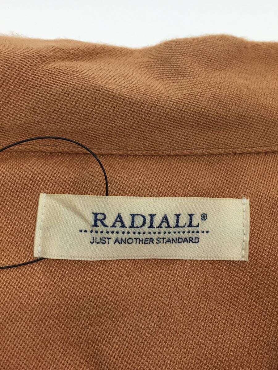 RADIALL◆長袖シャツ/-/レーヨン/ORN/無地/RAD-16AW-SH003/日本製/胸ポケットの画像3