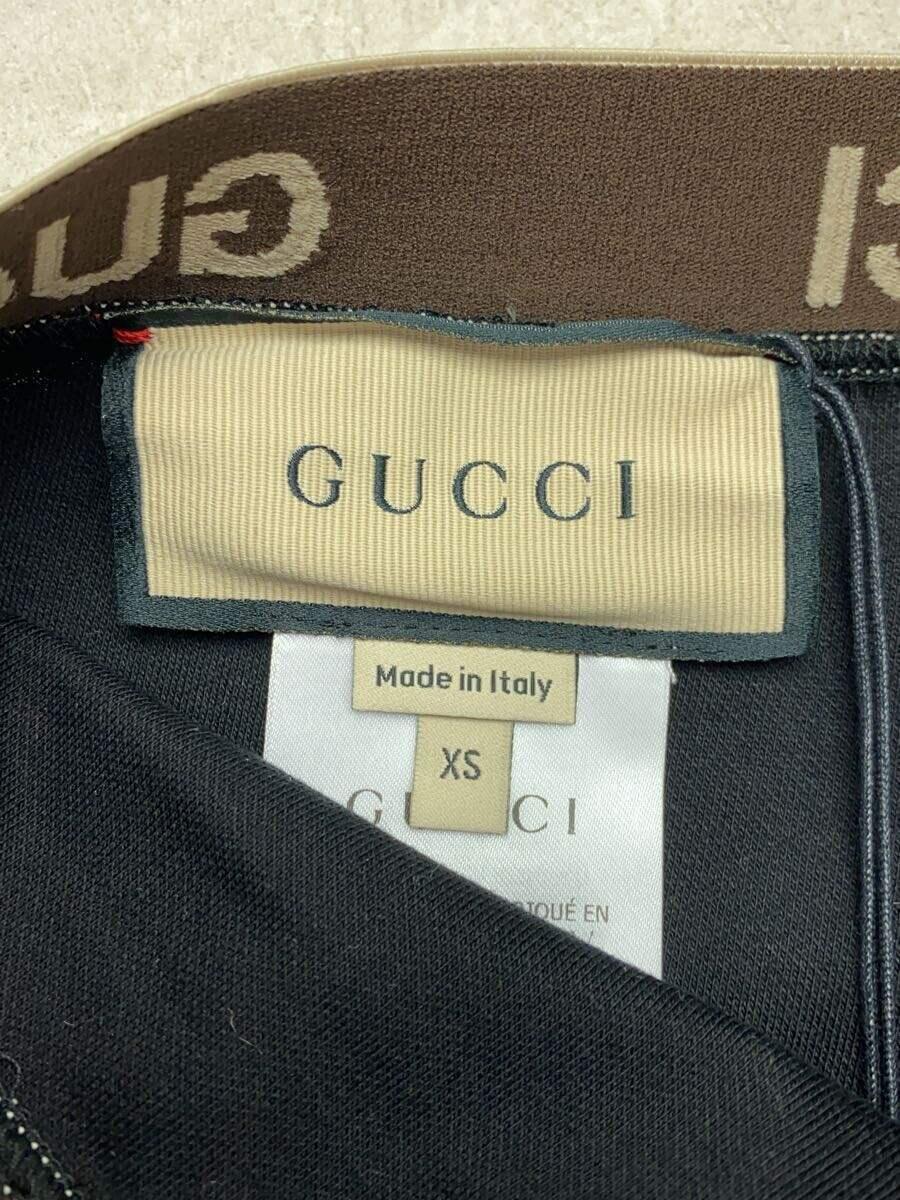 GUCCI◆ボトム/XS/コットン/BLK/672400_画像4