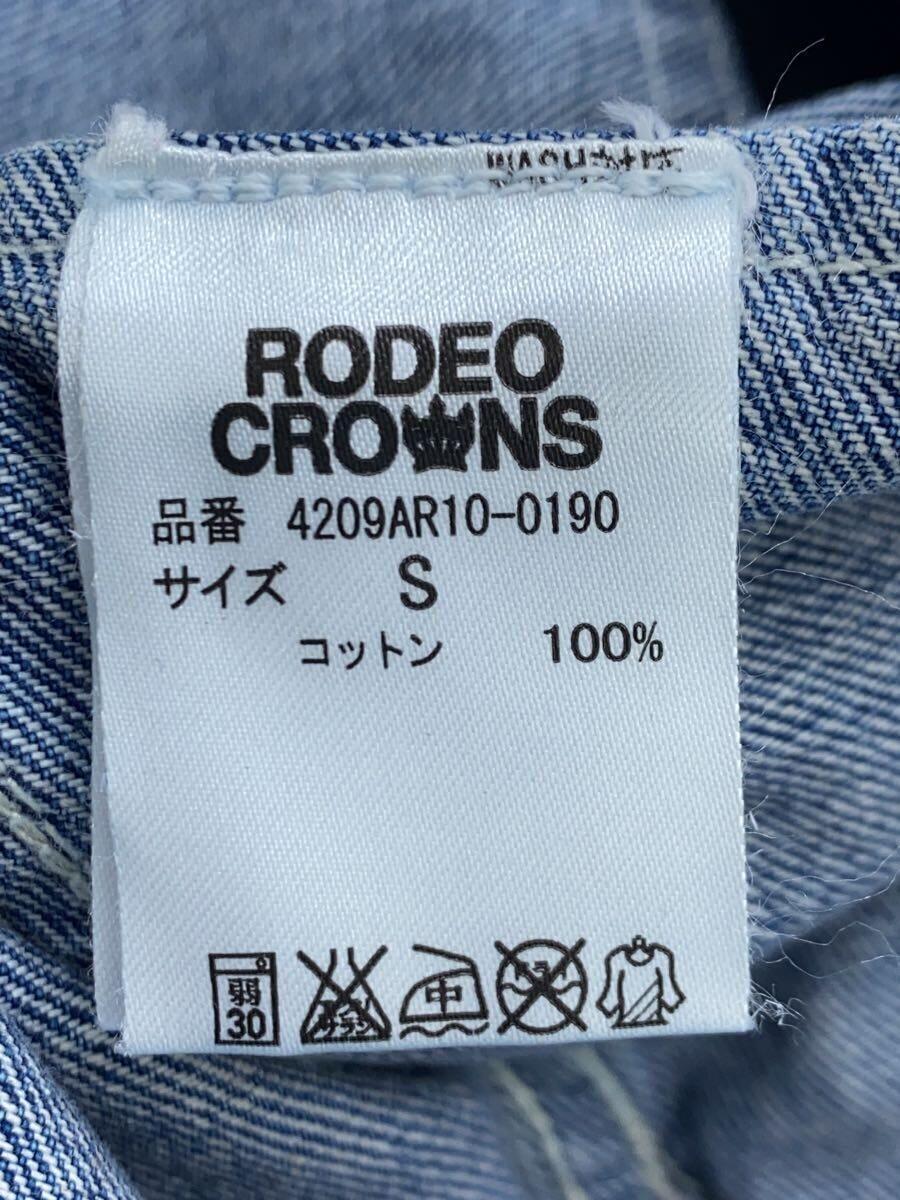 RODEO CROWNS◆Gジャン/M/コットン/BLU_画像4