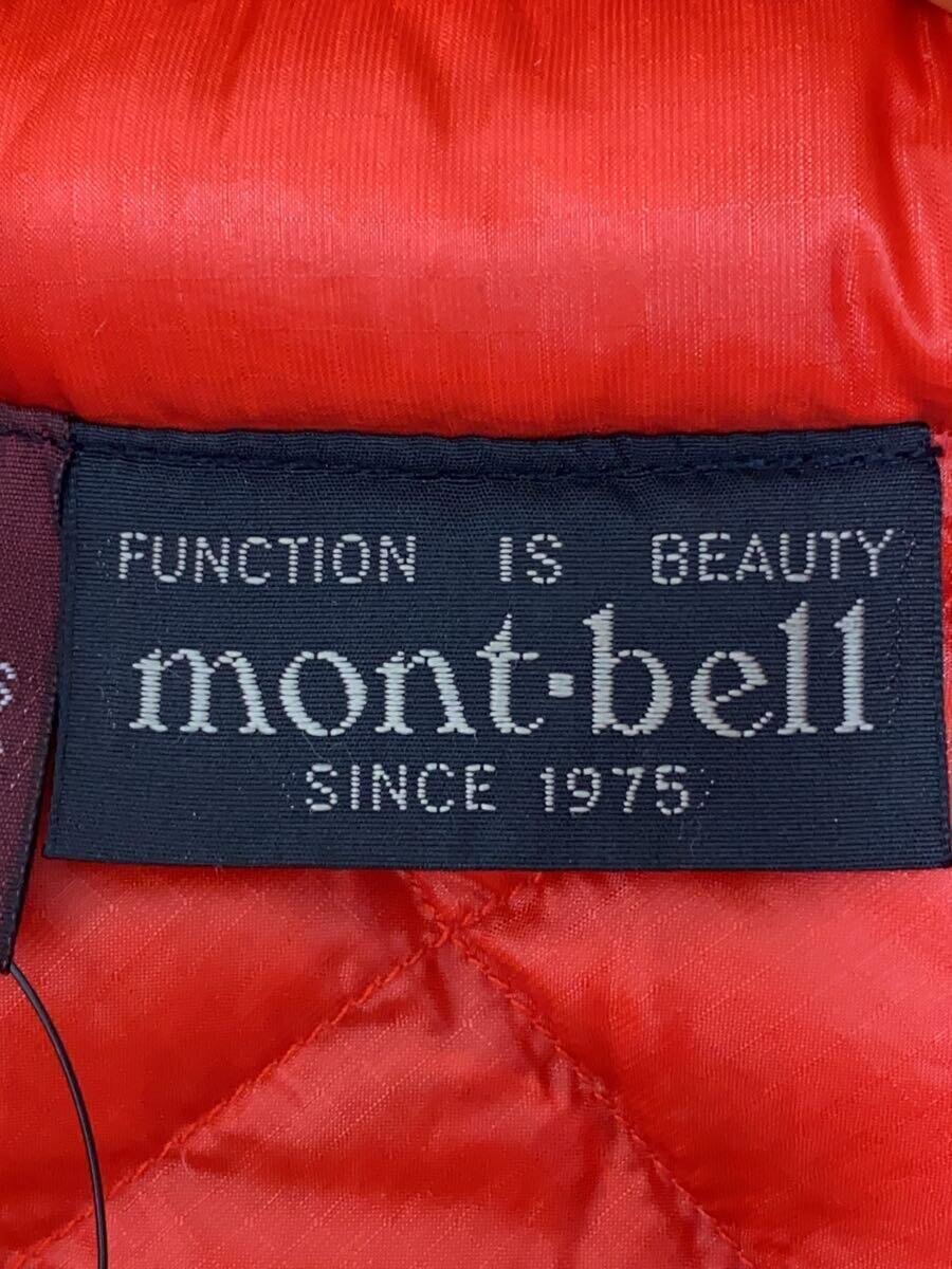 mont-bell◆ダウンジャケット/S/ナイロン/RED_画像3