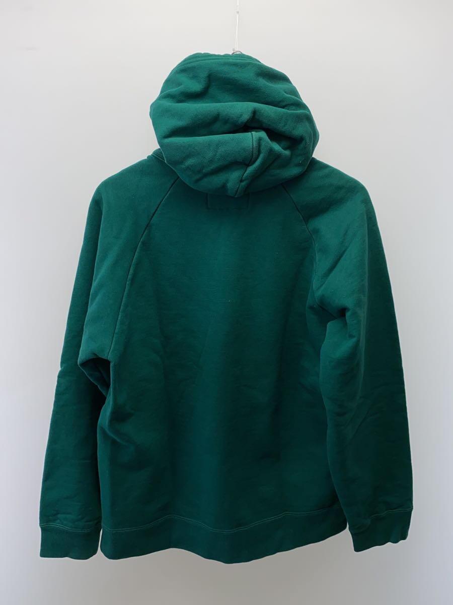WACKO MARIA◆WASHED HEAVY WEIGHT PULLOVER HOODED SWEAT SHIRT/XL/コットン/GRN_画像2