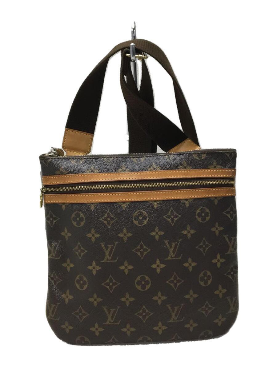 【ギフ_包装】 LOUIS VUITTON◆M40044/ポシェットボスフォール/モノグラム/ショルダーバッグ/PVC/ブラウン/総柄 ポシェット