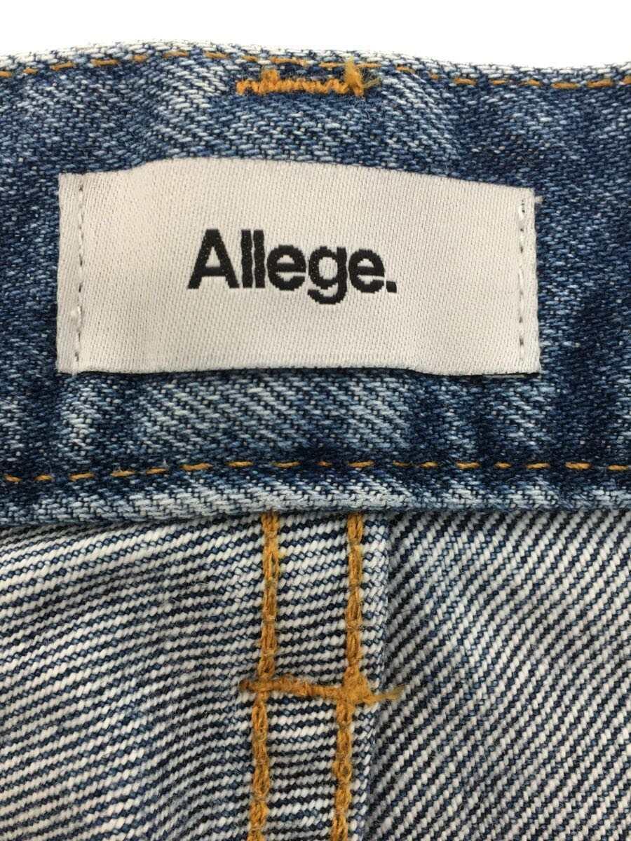 ALLEGE◆5P Flare Denim Pants/フレアデニムパンツ/2/コットン/IDG/AL20W-PT06A/20AW_画像4