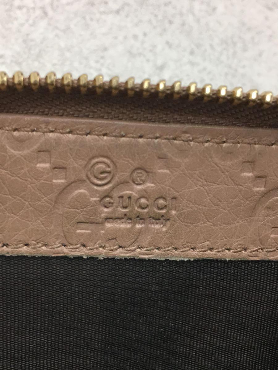 GUCCI◇コインケース_グッチシマ/レザー/BEG/総柄/レディース GUCCI◇コインケース_グッチシマ/レザー/BEG/総柄/レディース